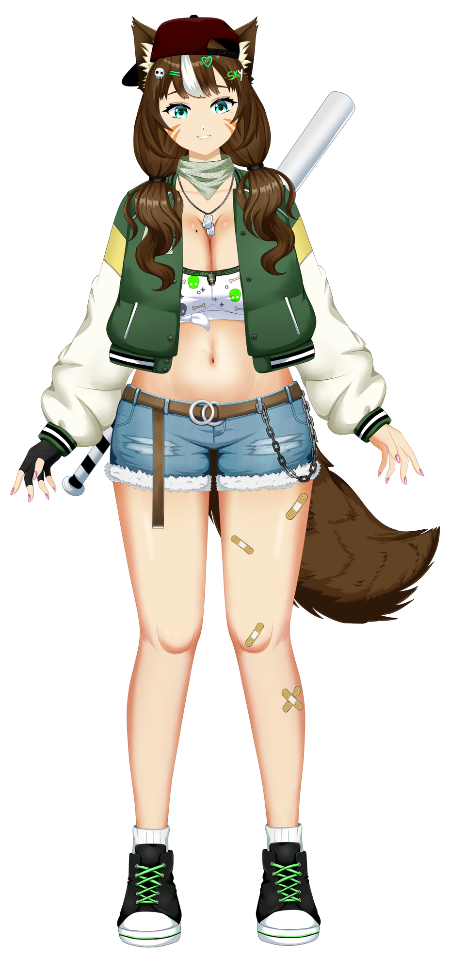 Fullbody Streetwear Outfit